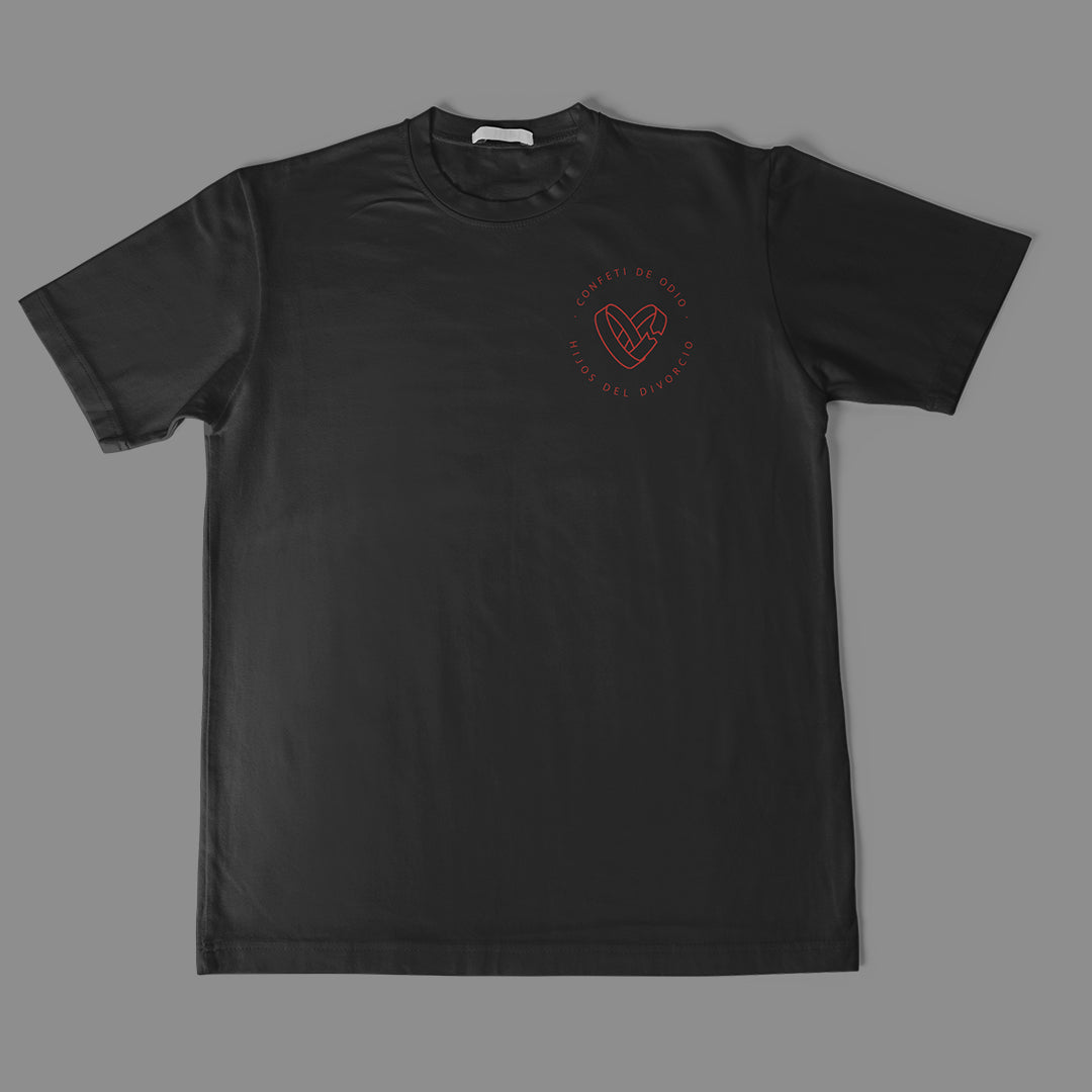 Camiseta Confeti de Odio "Hijos del Divorcio"