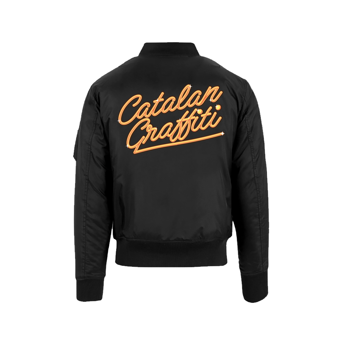 Bomber Negra Sidonie "Catalan Graffiti"