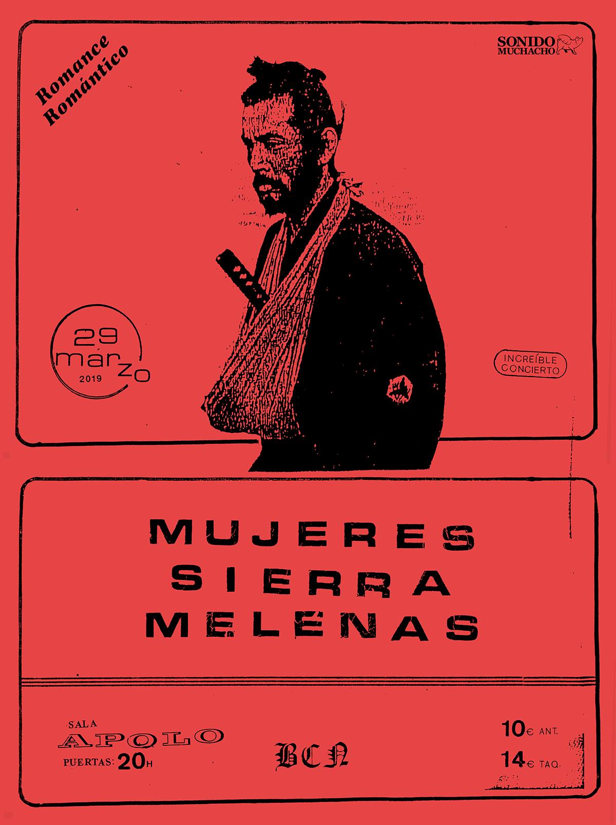 Mujeres vuelve al Apolo junto a Sierra y Mujeres