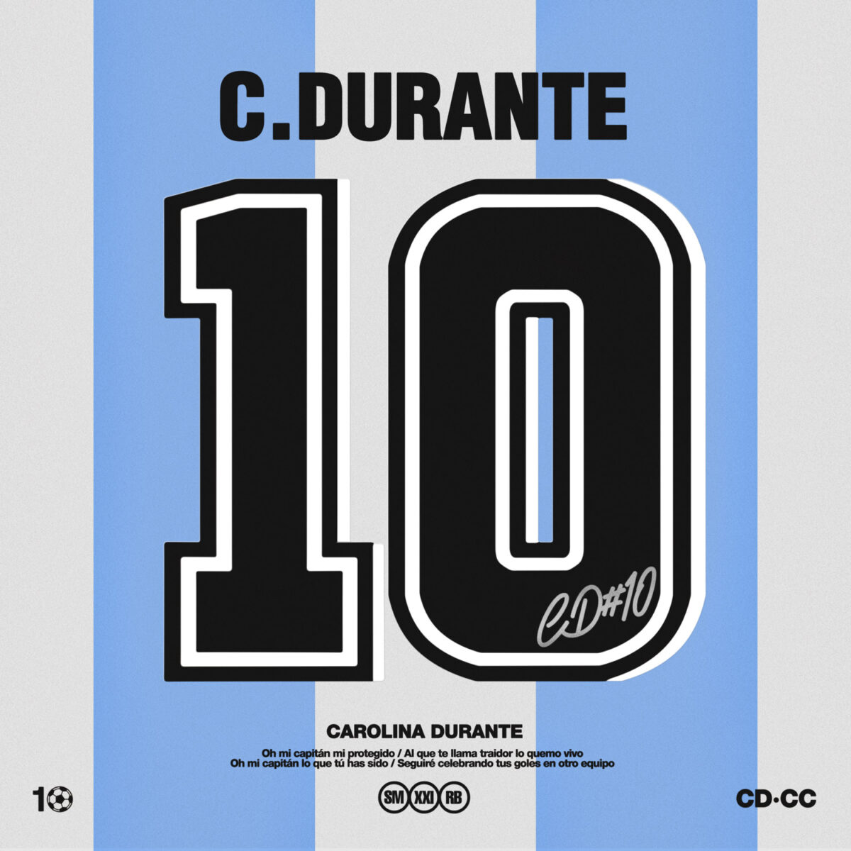 Carolina Durante y Messi: "10" es la canción que no esperabas este año 💙