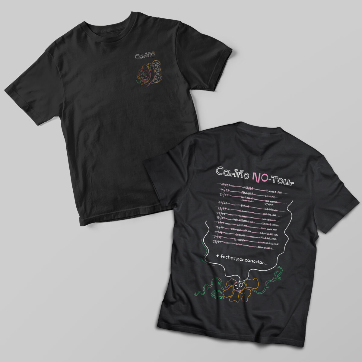 Cariño estrena nueva camiseta para la cuarentena