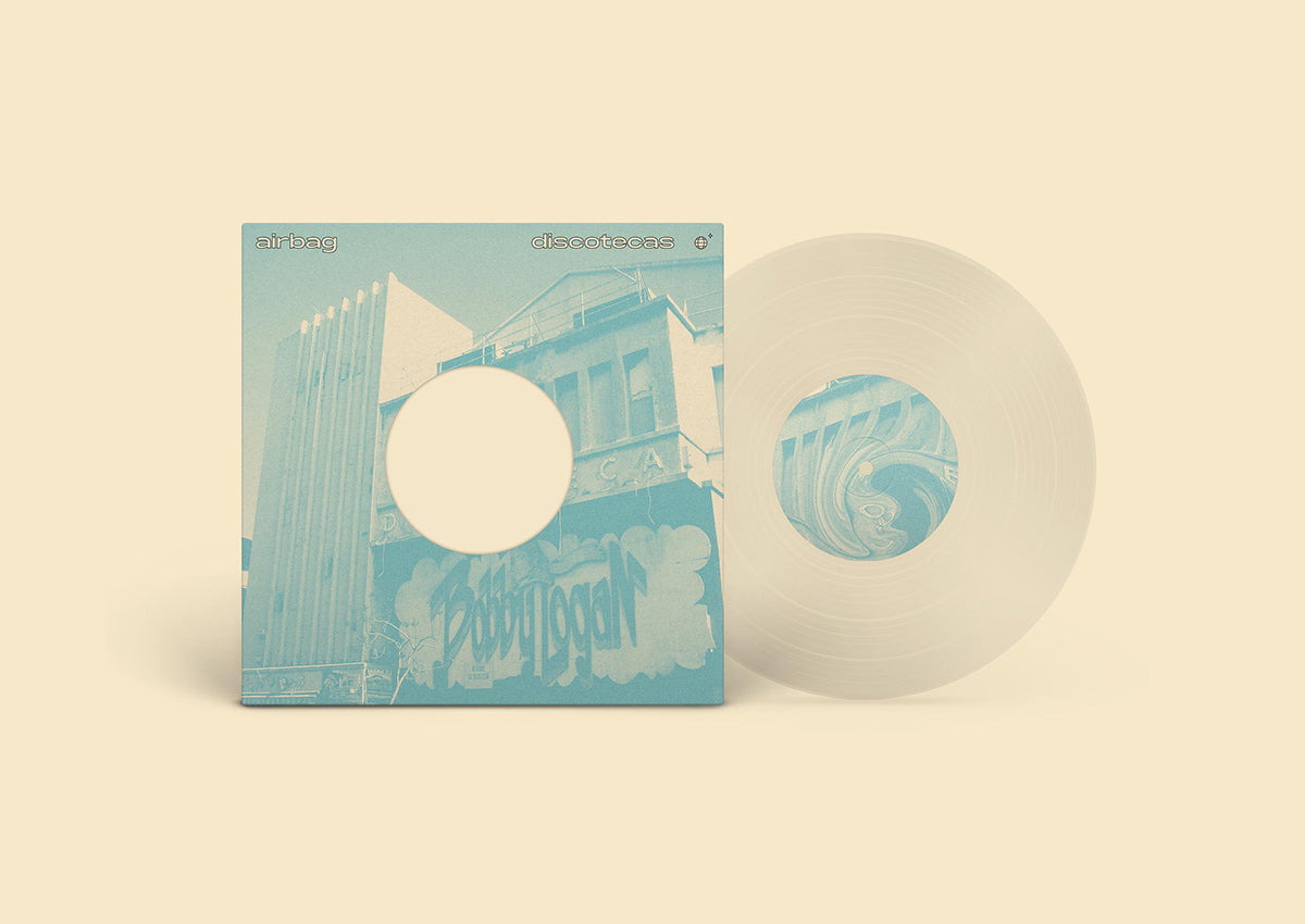 Airbag presenta su nuevo EP: ya disponible, "Discotecas", en formato vinilo transparente de 10"