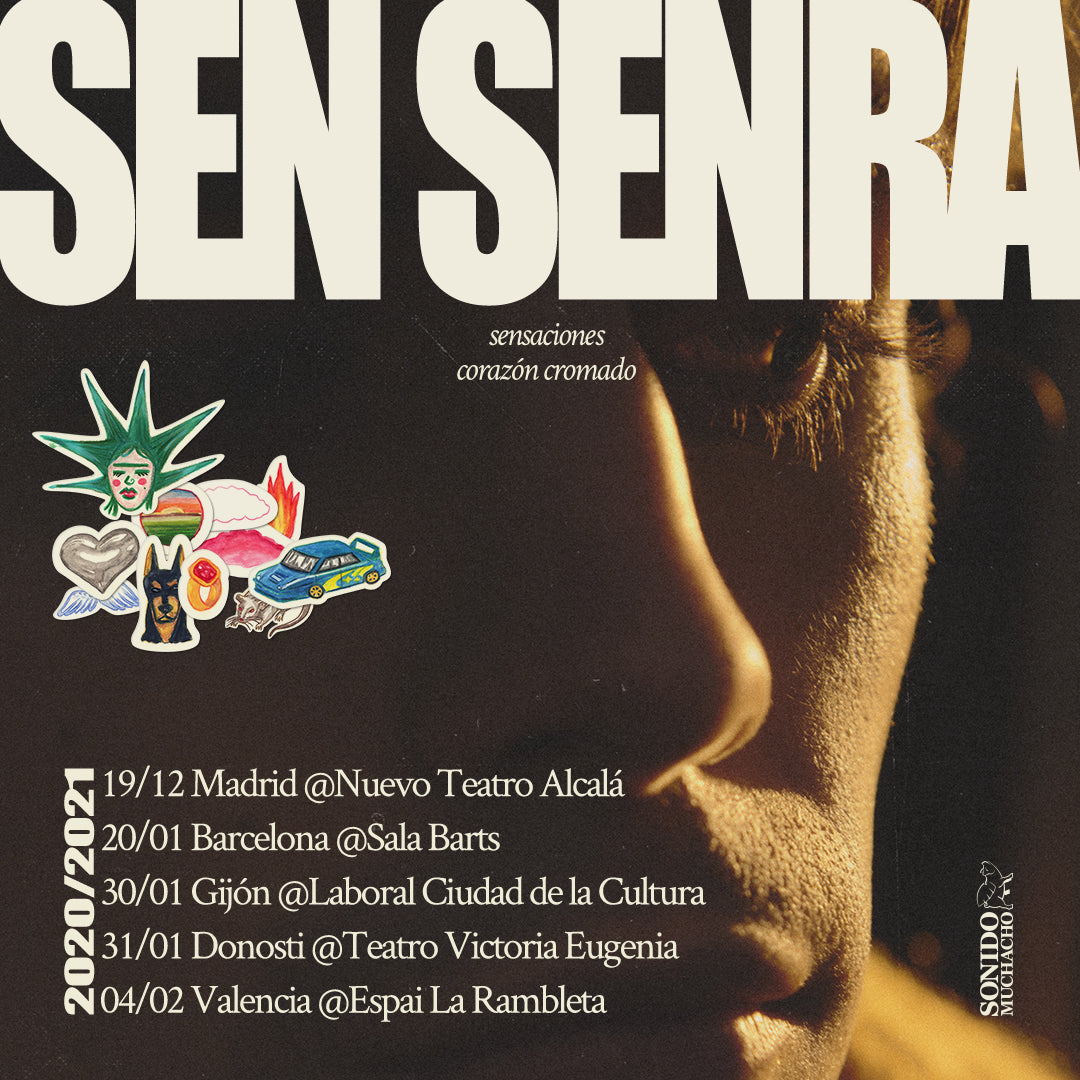???? Sen Senra ???? anuncia lo imposible: nuevo EP, "Corazón Cromado", y gira este invierno