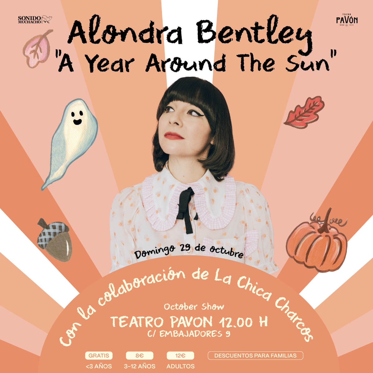 Alondra Betley presenta "A Year Around The Sun", un espectáculo familiar que da comienzo este 29 de octubre