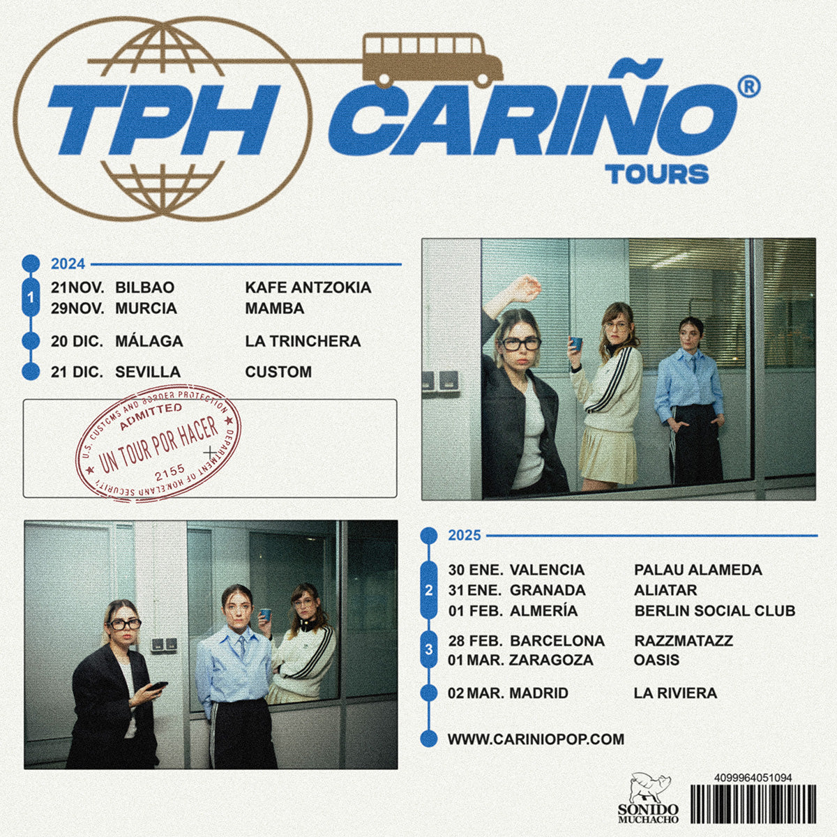 Cariño anuncia su nueva gira "Tanto por Hacer"