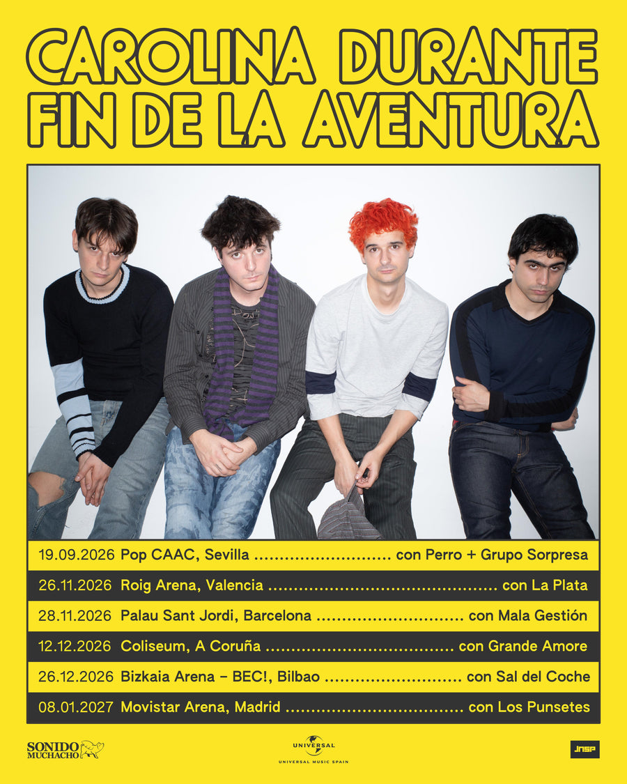 Carolina Durante anuncia las bandas invitadas que acompañarán su cierre de gira "Fin de la aventura"