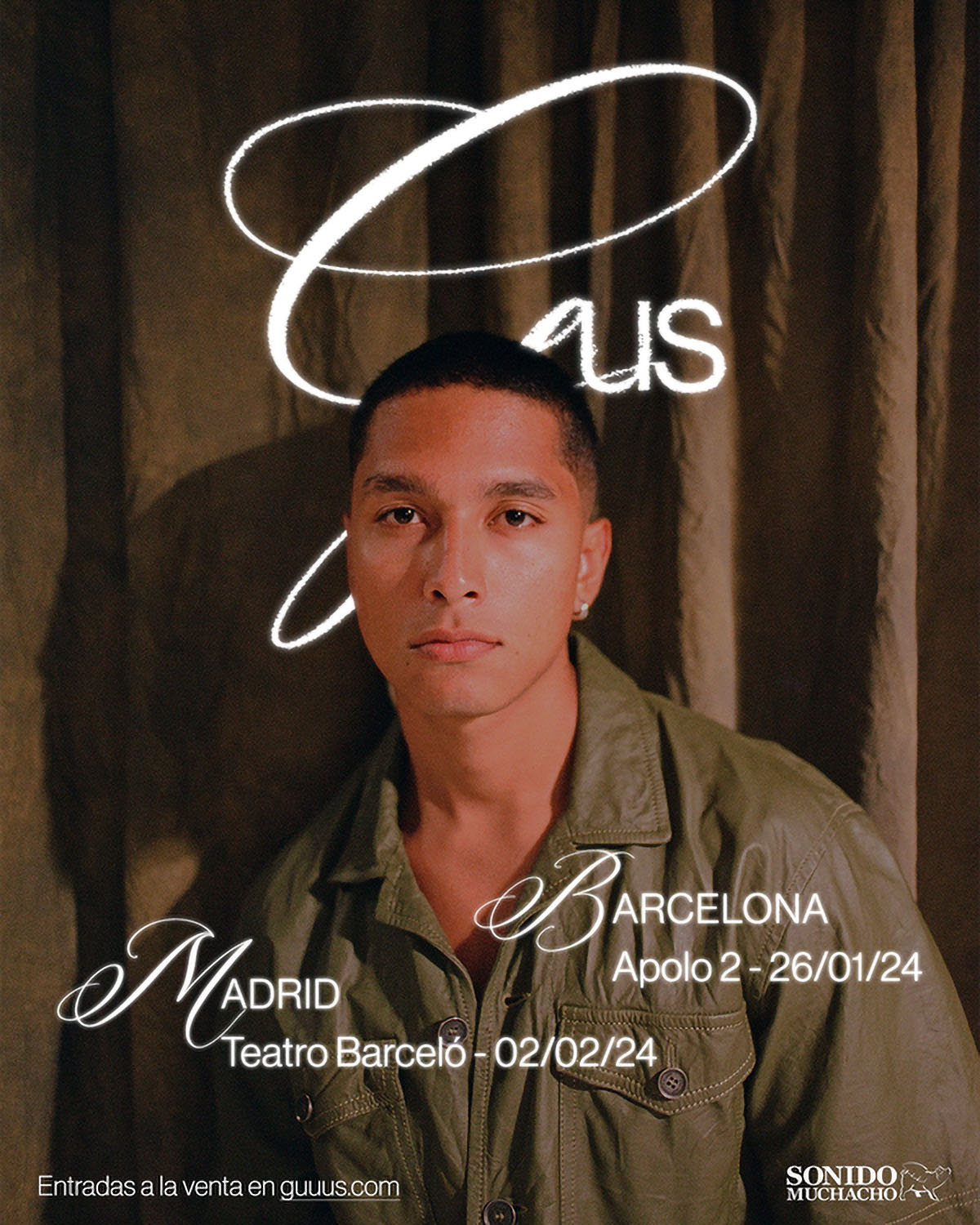 Gus inicia gira en Barcelona y Madrid