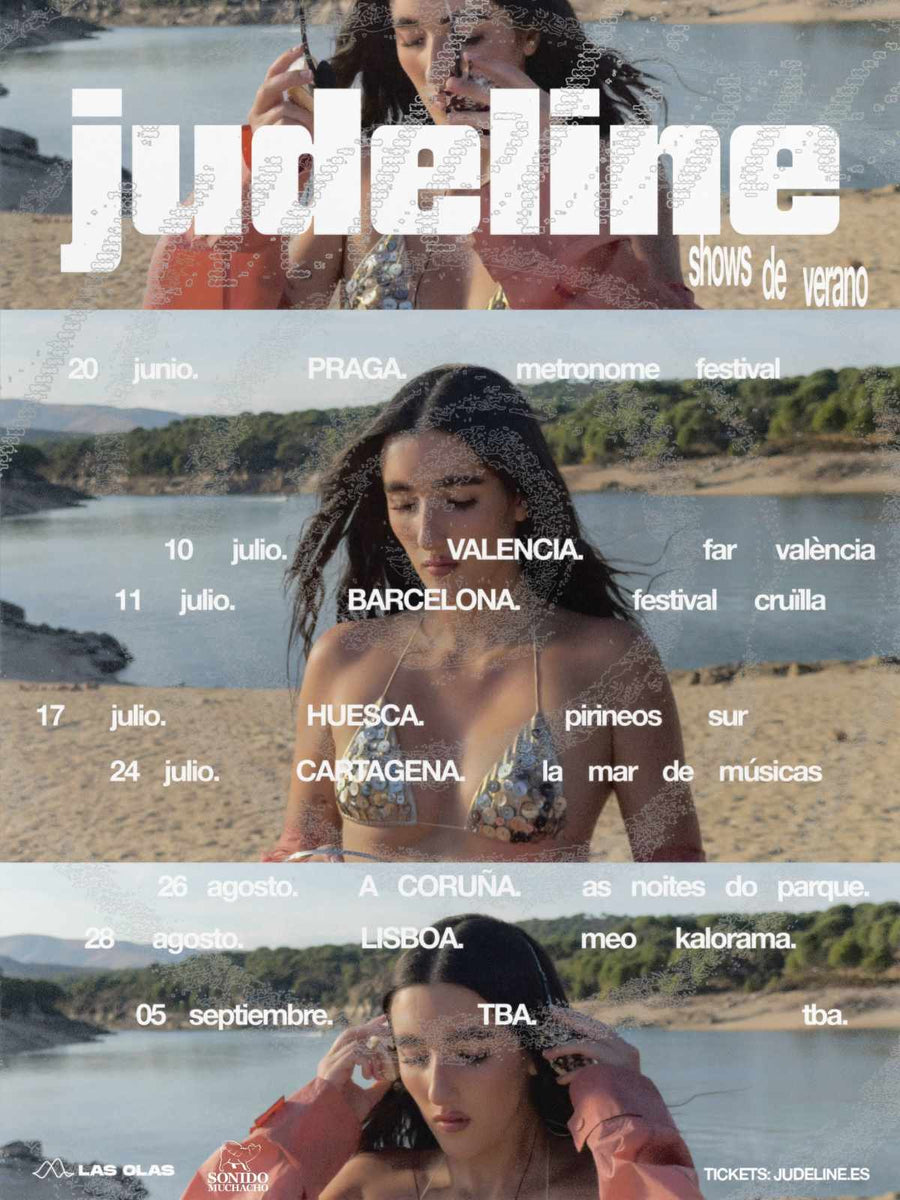 Judeline anuncia su gira de festivales de verano de 2026