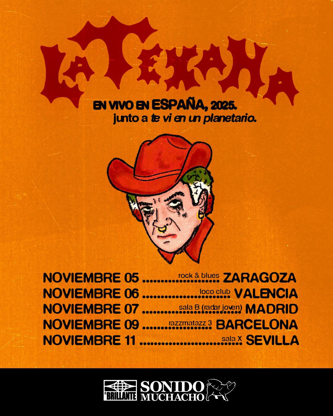 La Texana anuncia su gira por España para presentar su LP debut "La Casa que Cae"