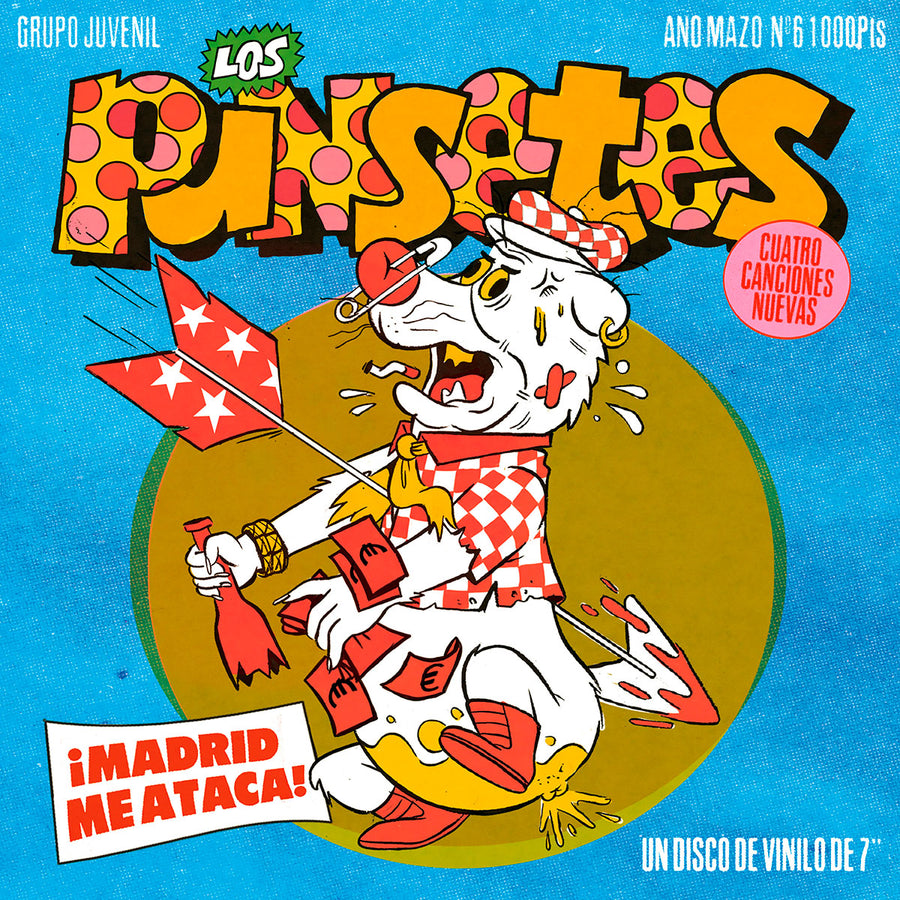 Los Punsetes  lanzan un bombazo "MADRID ME ATACA", su nuevo EP