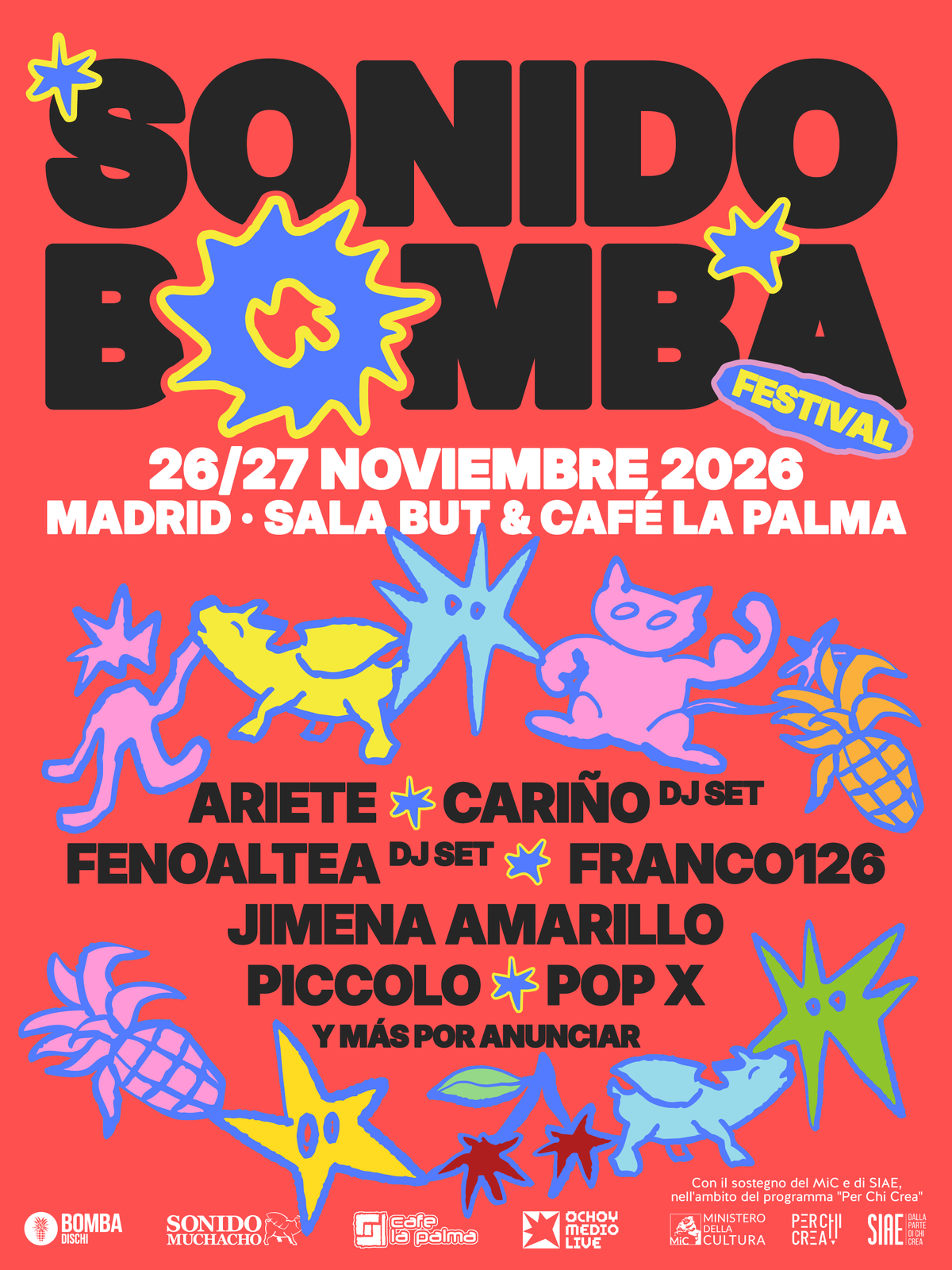 Attenzione, por favor! Sonido Bomba ha llegado a Madrid