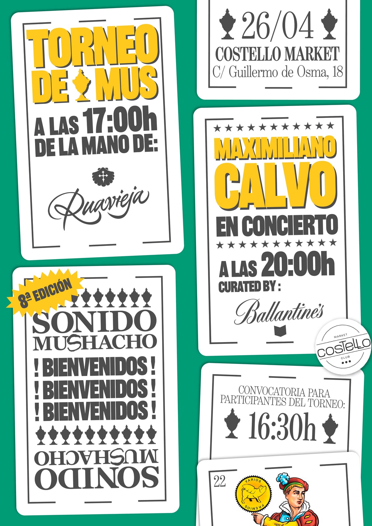 Sonido Mushacho vuelve el próximo 26 de abril con la psicodelia de Maximiliano Calvo