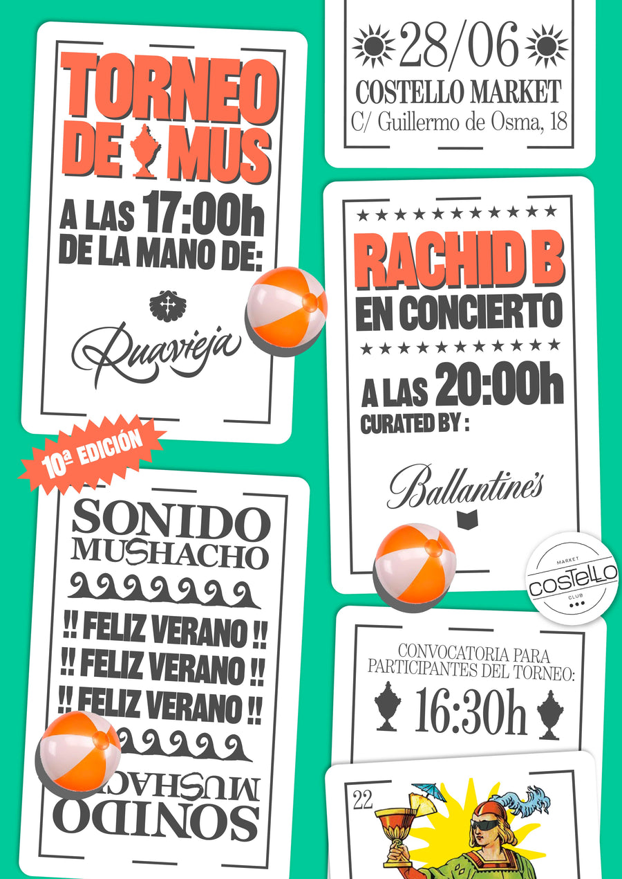 ¡Última edición de Sonido Mushacho antes de verano con Rachid B!