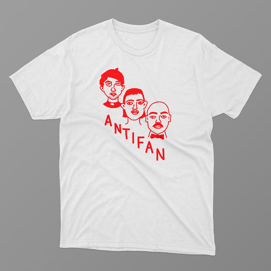 Camiseta Blanca Antifan "La Caída"