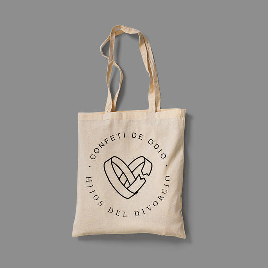 Tote Bag Confeti de Odio "Hijos del Divorcio"
