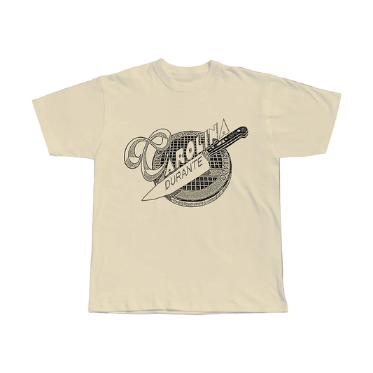 Carolina Durante - Camiseta logo (sand)