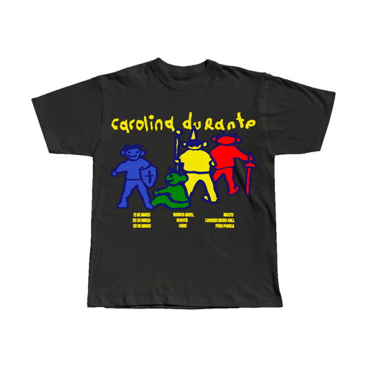 Carolina Durante - Camiseta Gira LATAM (Negro)