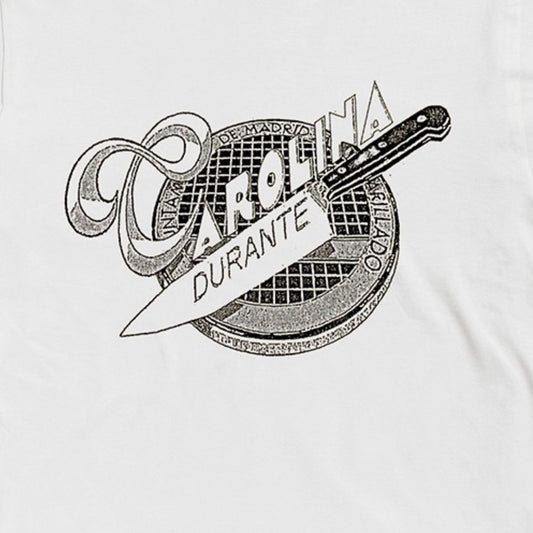 Carolina Durante - Camiseta Gira LATAM 2026 Alcantarilla (Blanco)