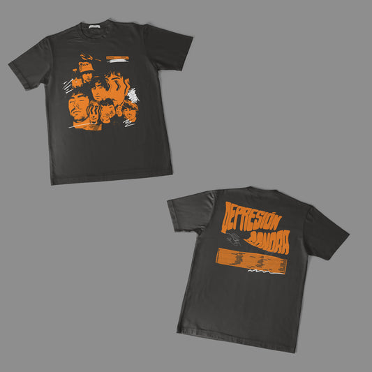 Camiseta Negra Depresión Sonora "Gira 2022"