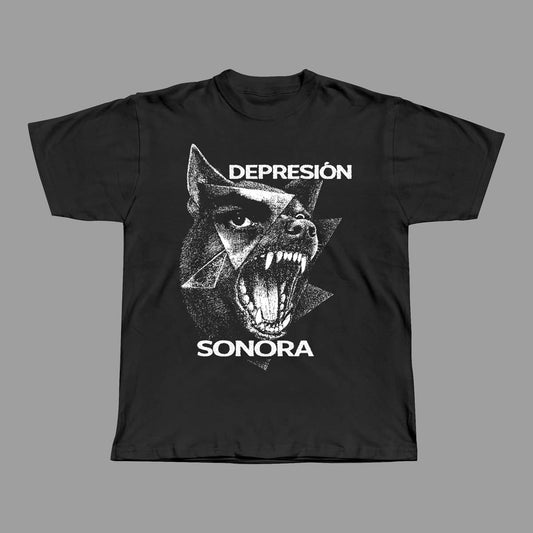 Camiseta Negra Depresión Sonora LPNEI