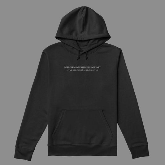 Sudadera Negra Depresión Sonora LPNEI
