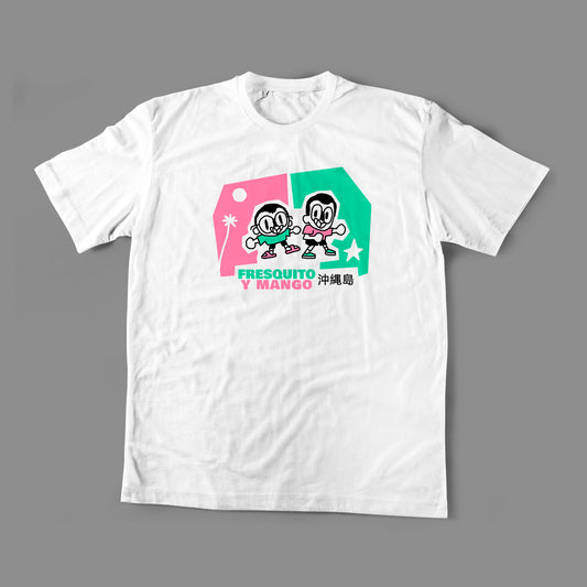 Camiseta Blanca Fresquito y Mango "Fresquito y Mango"