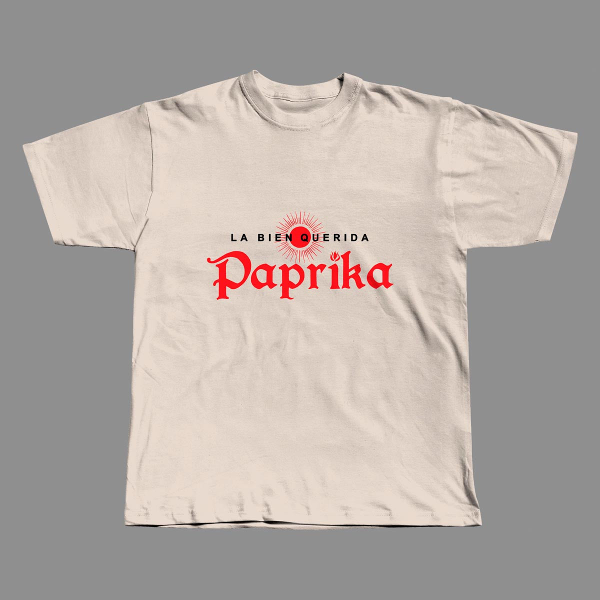 Camiseta Blanca La Bien Querida "Paprika"