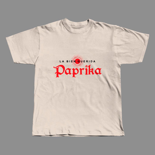 Camiseta Blanca La Bien Querida "Paprika"