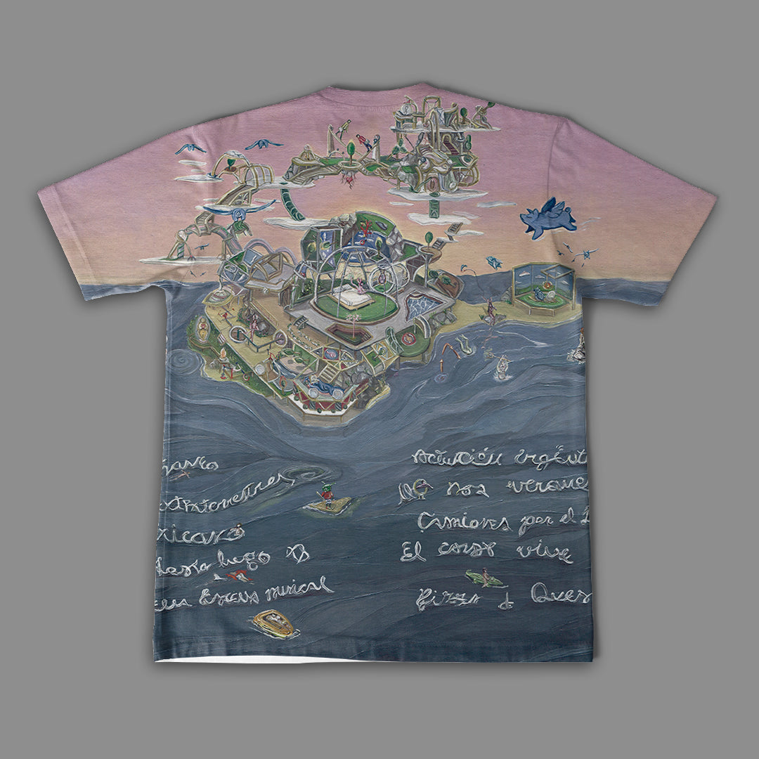 Camiseta Sand Mediapunta "No quiero sentirme solo"