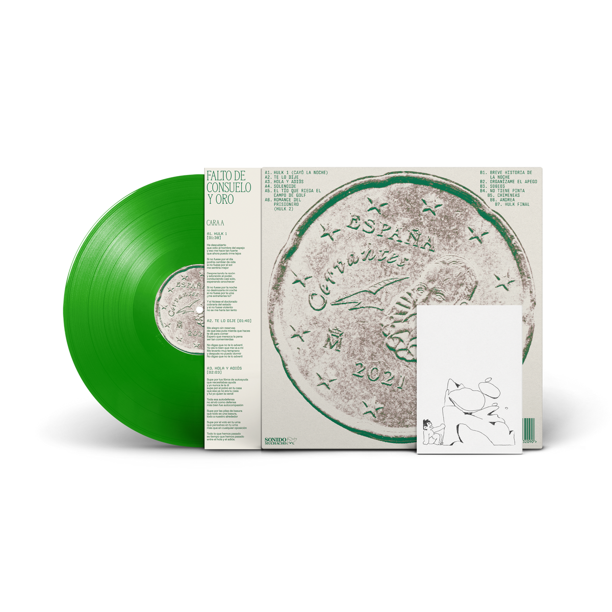 Marcelo Criminal - Falto de Consuelo y Oro (Vinilo Deluxe + Fanzine)