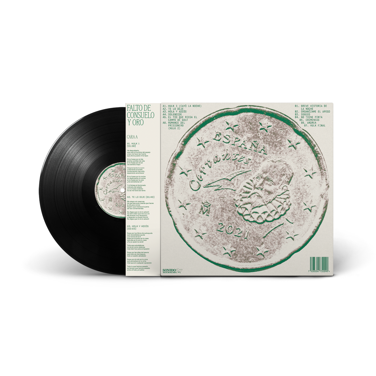 Marcelo Criminal - Falto de Consuelo y Oro (Vinilo)
