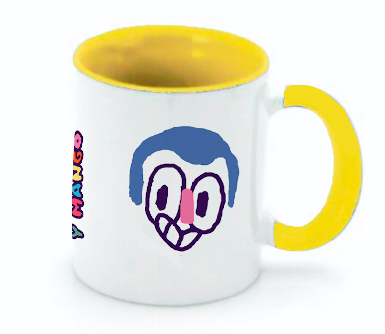 Taza Blanca Fresquito y Mango "Fresquito y Mango"