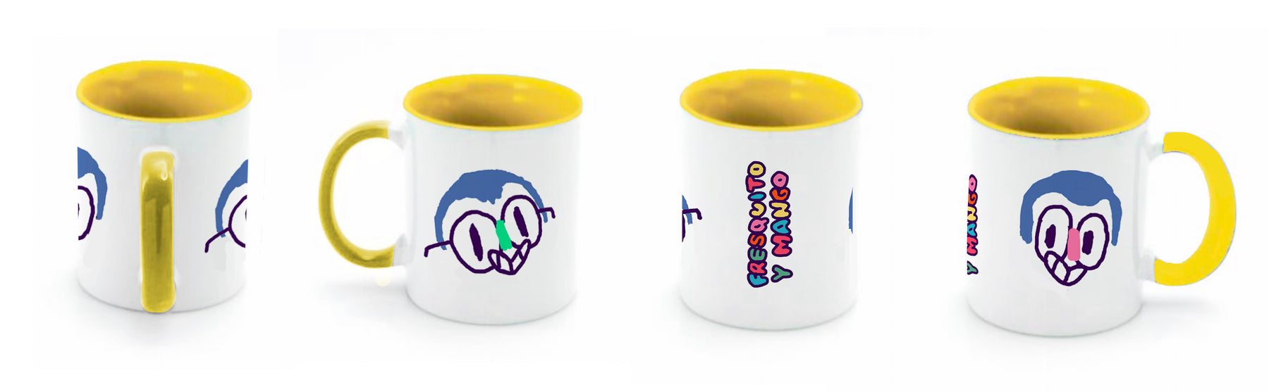 Taza Blanca Fresquito y Mango "Fresquito y Mango"