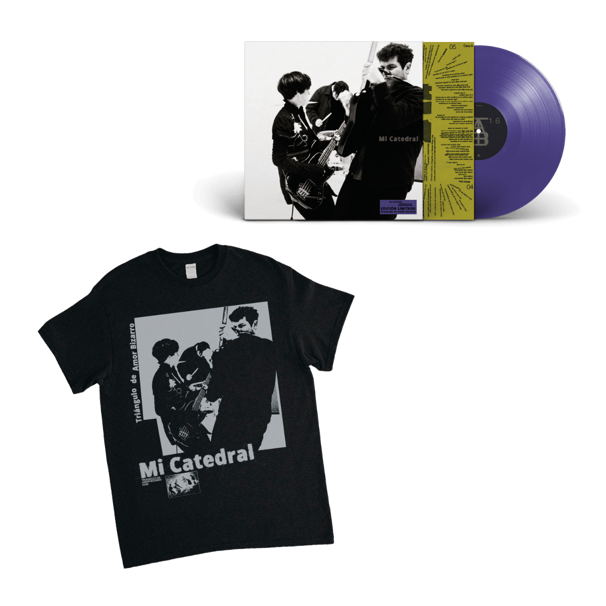 Triángulo de Amor Bizarro - Pack Mi Catedral (Vinilo Deluxe + camiseta)