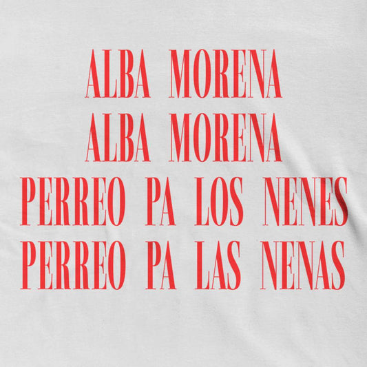 Camiseta Blanca Alba Morena
