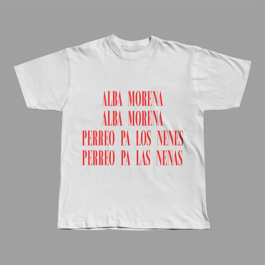 Camiseta Blanca Alba Morena