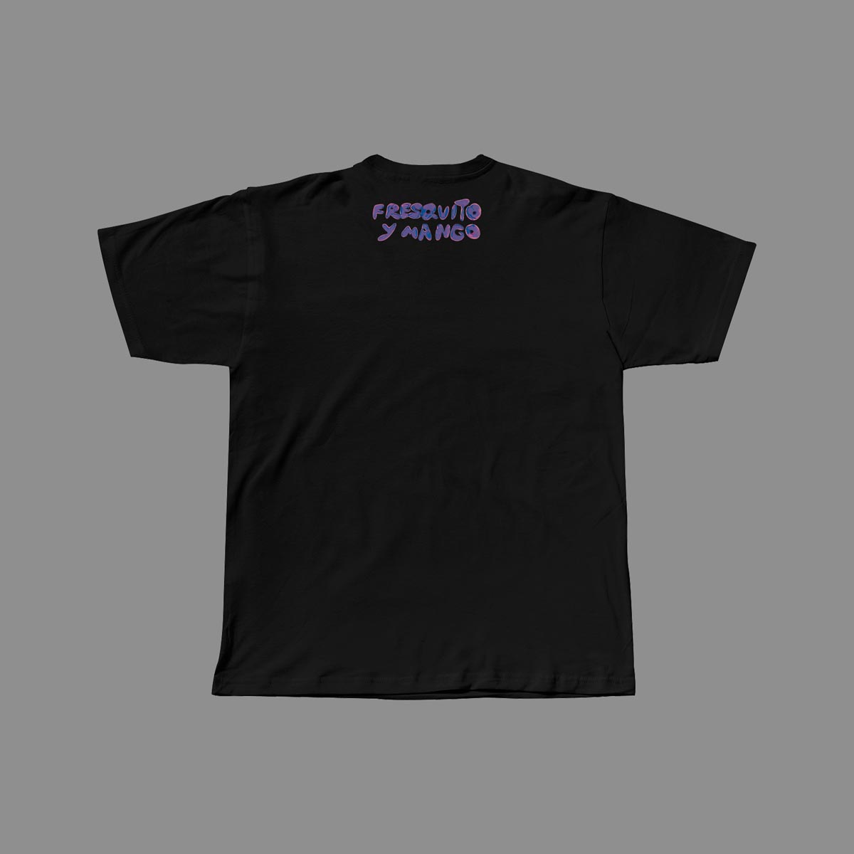 Camiseta Negra Fresquito y Mango 'LO QUE ME MATÓ'