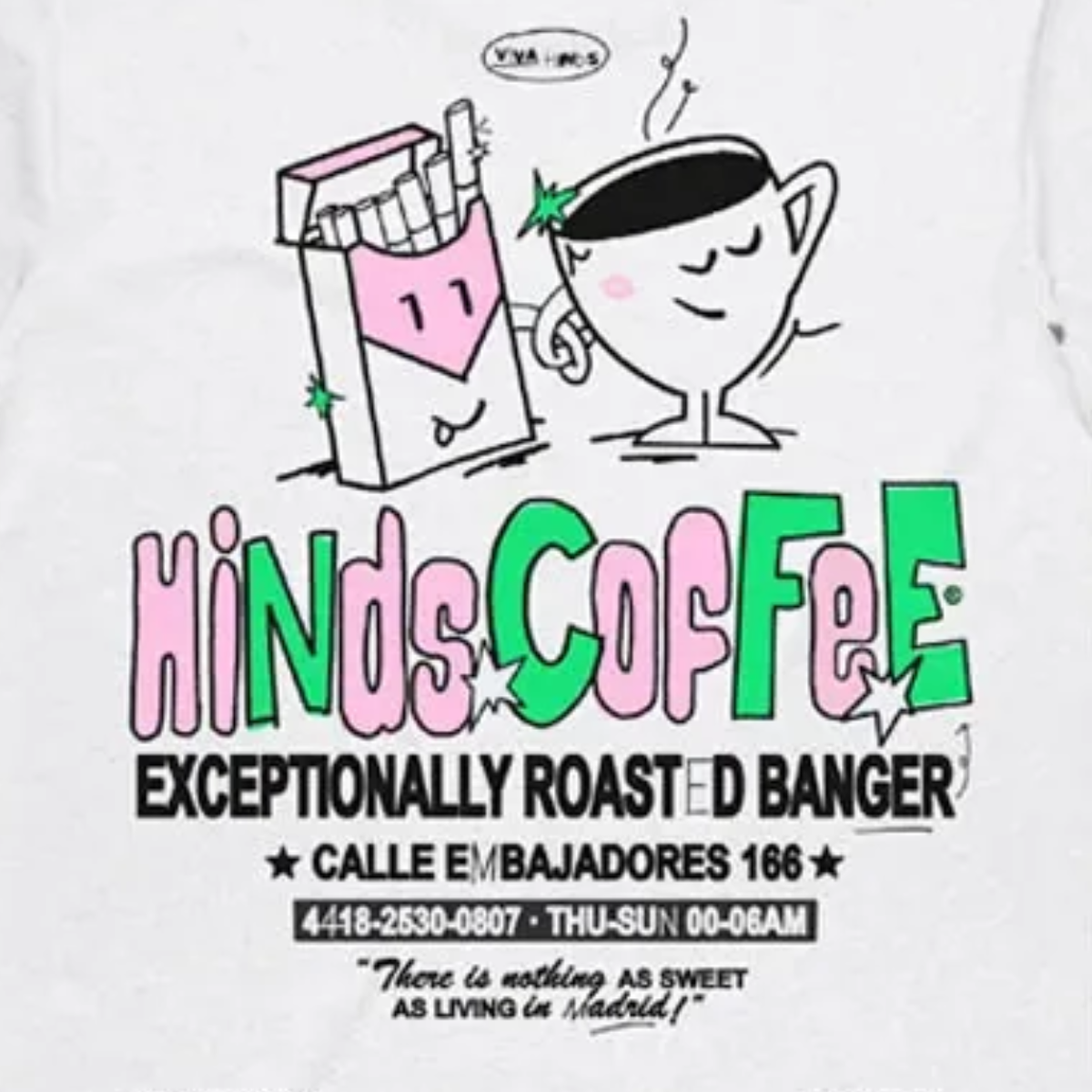Hinds - Camiseta "Coffee"