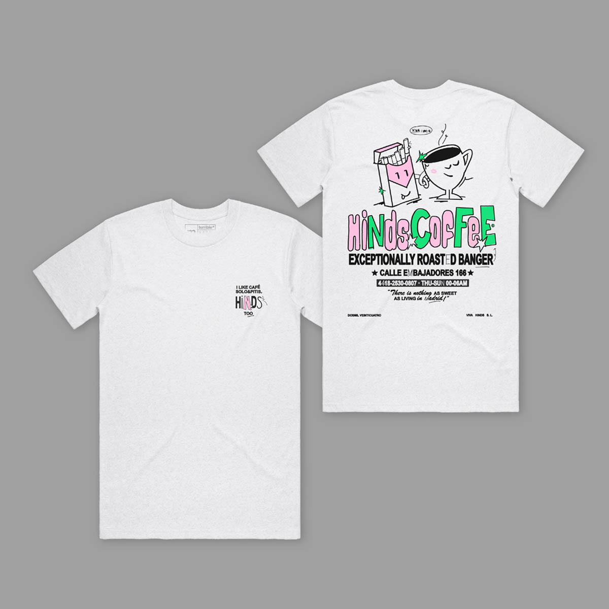 Camiseta Hinds "Coffee"