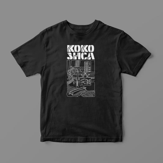 Camiseta Negra Kokoshca "KOKOSHCA"