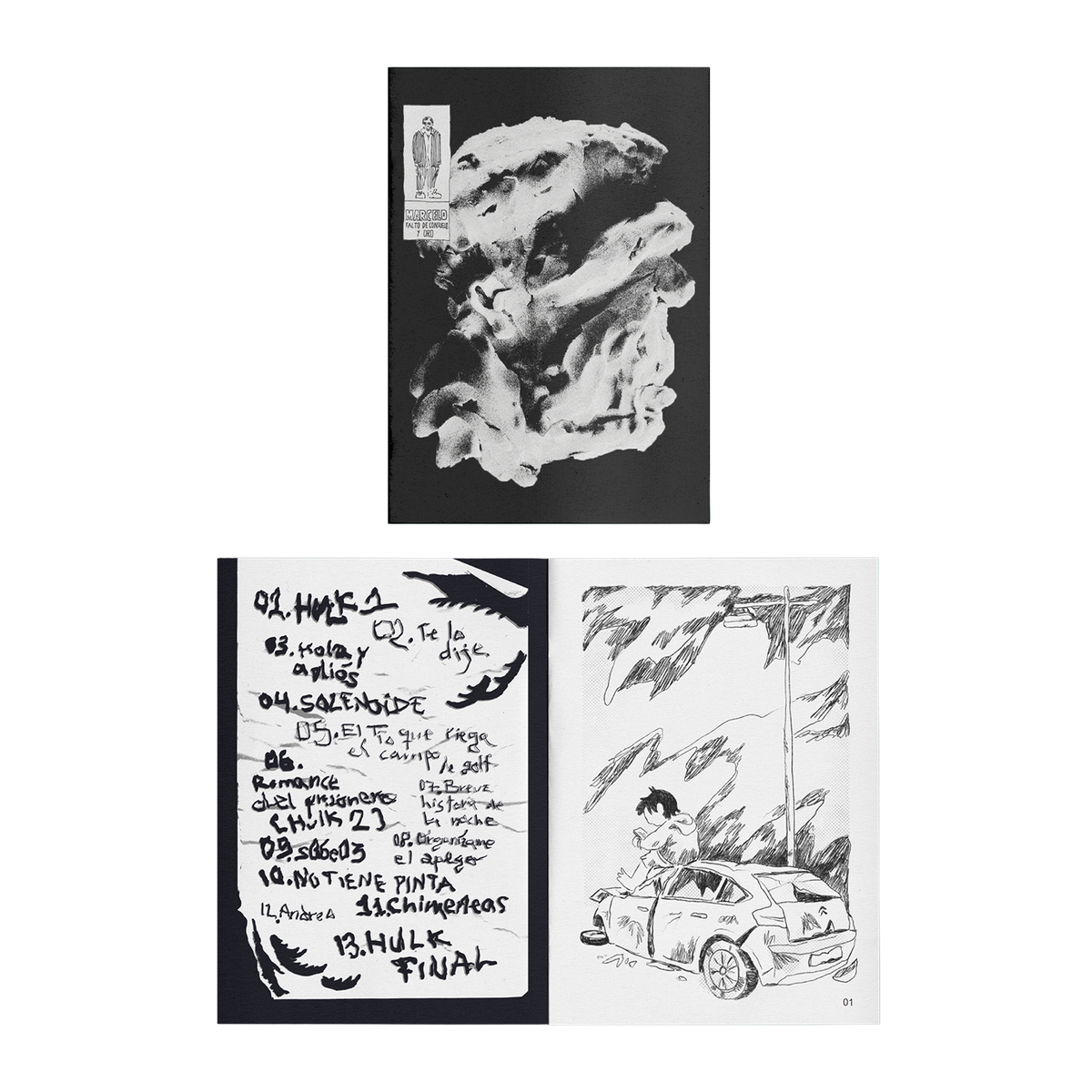 Marcelo Criminal - Falto de Consuelo y Oro (Vinilo Deluxe + Fanzine)