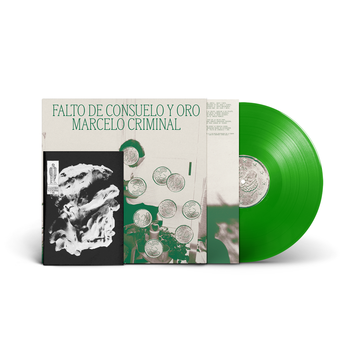 Marcelo Criminal - Falto de Consuelo y Oro (Vinilo Deluxe + Fanzine)