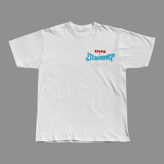 Camiseta Blanca Perro '¿Te acuerdas?'