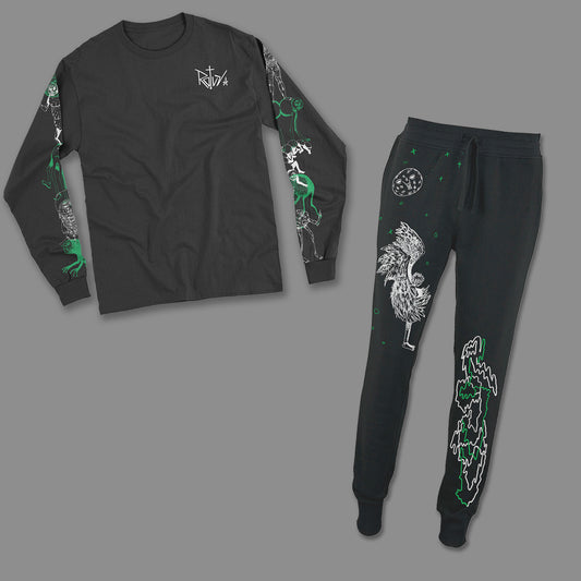 Chandal Negro Rojuu "Rojuu"