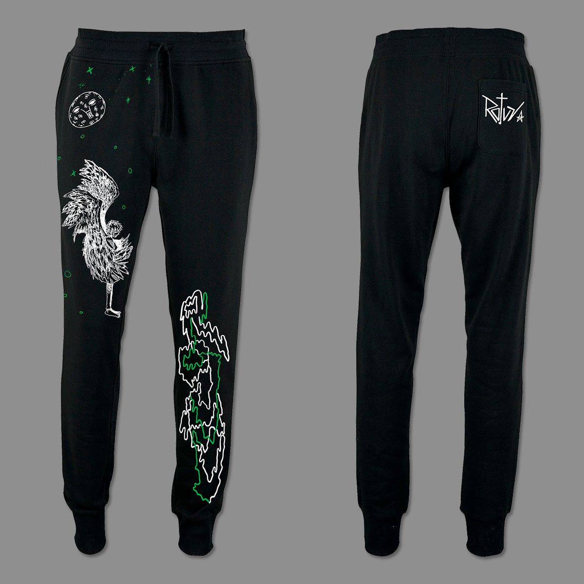 Chandal Negro Rojuu "Rojuu"
