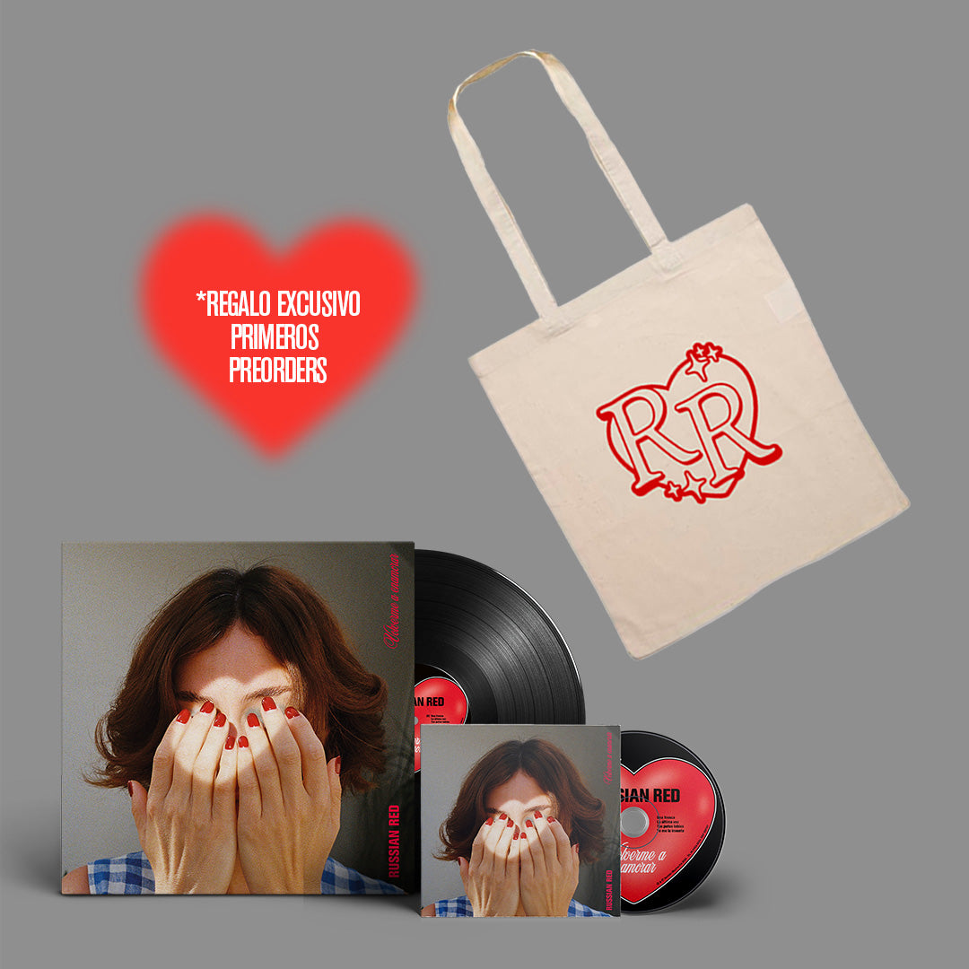Russian Red - Volverme a enamorar - Vinilo o CD + Totebag de regalo (Hasta fin de existencias)