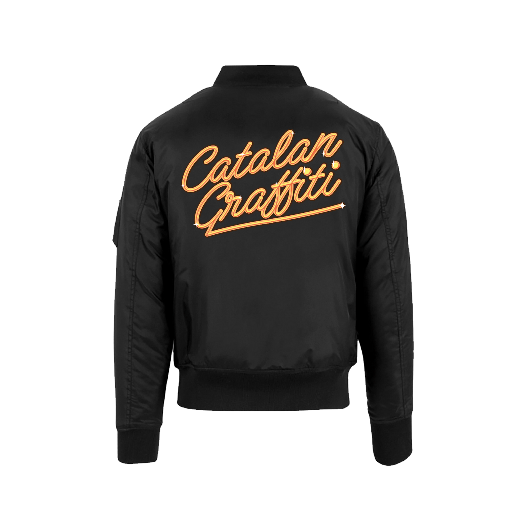 Bomber Negra Sidonie "Catalan Graffiti"