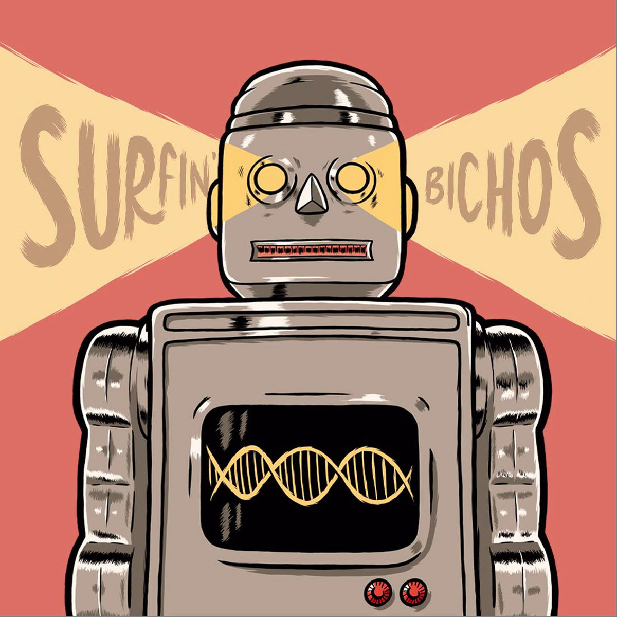 Surfin' Bichos - Más Allá (LP 12" Vinilo color)